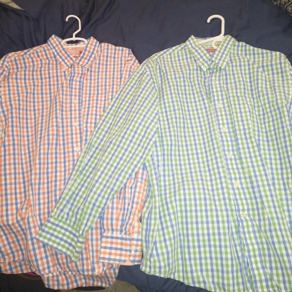Men's Izod Button Down Shirts